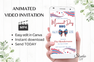 ANIMATED MEMORIAL DAY INVITATION