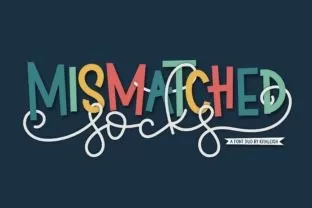 Mismatched Socks Font